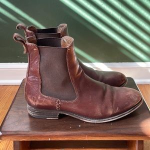 Frye Melissa Chelsea Boots, Size 8